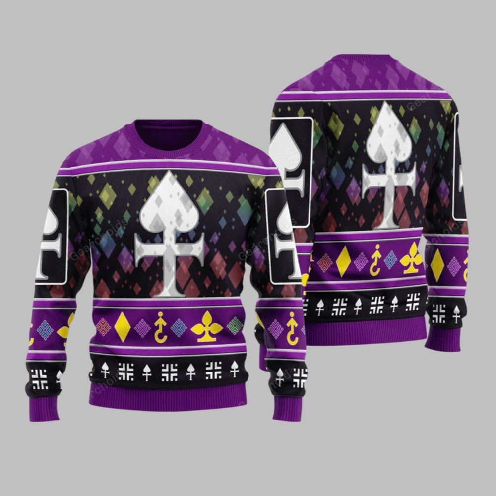 2025 Christmas Warhammer Masque Of The Midnight Sorrow Iconic Ugly Christmas Sweater - Grishko.com