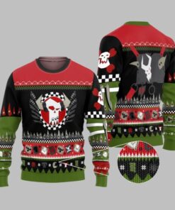 2025 Christmas Warhammer Orks Iconic Ugly Christmas Sweater 