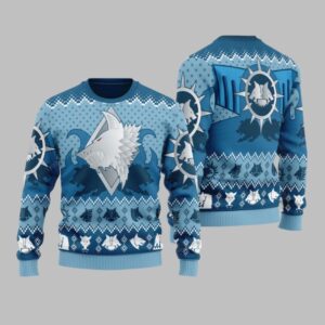 2025 Christmas Warhammer Space Wolves Iconic Ugly Sweater - Grishko.com