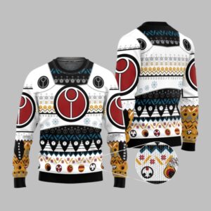 2025 Christmas Warhammer Tau Tidings Iconic Ugly Sweater - Grishko.com