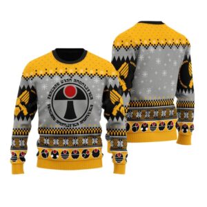 Alternative view of 2025 Christmas Warhammer The Tau Iconic Ugly Sweater - Grishko.com