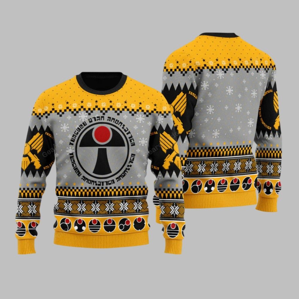 2025 Christmas Warhammer The Tau Iconic Ugly Sweater - Grishko.com