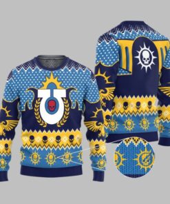 2025 Christmas Warhammer Ultramarine Iconic Ugly Sweater 