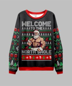 2025 Christmas Welcome To The North Swole Ugly Sweater 