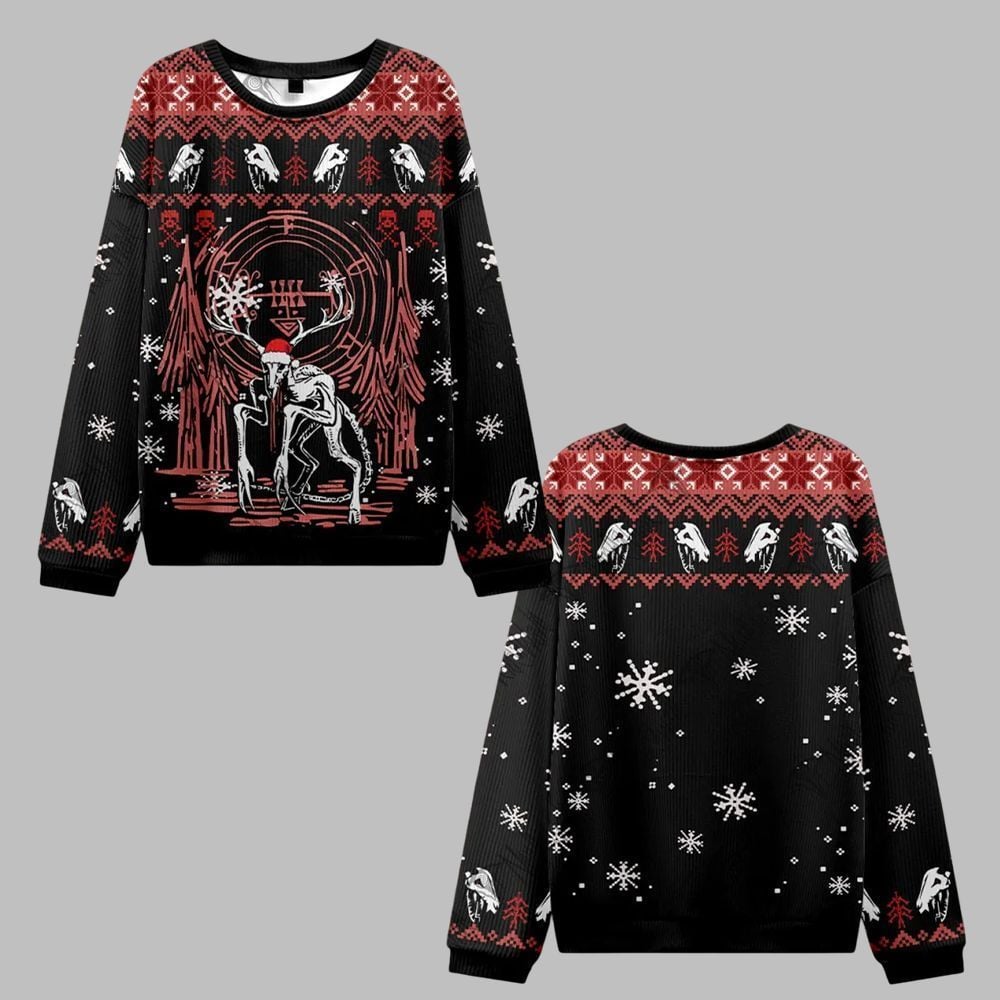 2025 Christmas Wendigo Ugly Christmas Sweater - Grishko.com