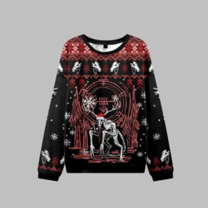 Alternative view of 2025 Christmas Wendigo Ugly Christmas Sweater - Grishko.com
