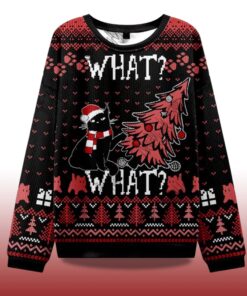 Alternative view of 2025 Christmas What What Ugly Christmas Sweater