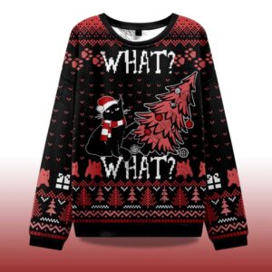 Alternative view of 2025 Christmas What What Ugly Christmas Sweater