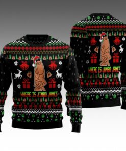 Alternative view of 2025 Christmas Where Is Jimbo James Ugly Christmas Sweater 