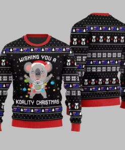 2025 Christmas Wishing You a Koality Christmas Ugly Christmas Sweater 