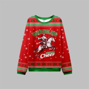 2025 Christmas Wrangling Christmas Cheer Ugly Sweater - Grishko.com