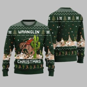 Alternative view of 2025 Christmas Wrangling Ugly Christmas Sweater - Grishko.com
