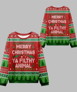 2025 Christmas Ya Filthy Animal Ugly Sweater 