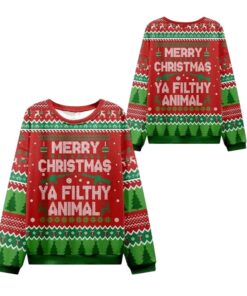 Alternative view of 2025 Christmas Ya Filthy Animal Ugly Sweater 