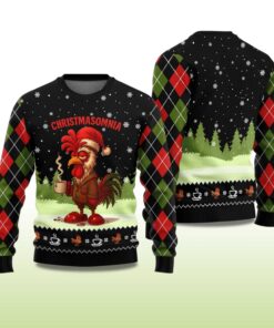 Alternative view of 2025 Christmasomnia Ugly Christmas Sweater