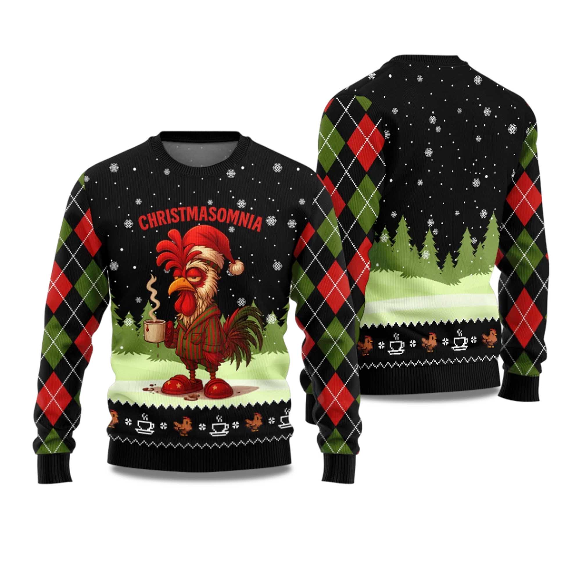 2025 Christmasomnia Ugly Christmas Sweater