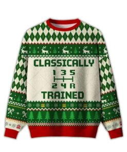 2025 Classically Trained Ugly Christmas Sweater
