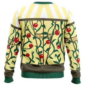 Alternative view of 2025 Claudette Morel Earthly Delights Dead by Daylight Ugly Christmas Sweater