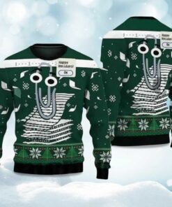 2025 Clippy Windows Ugly Christmas Sweater