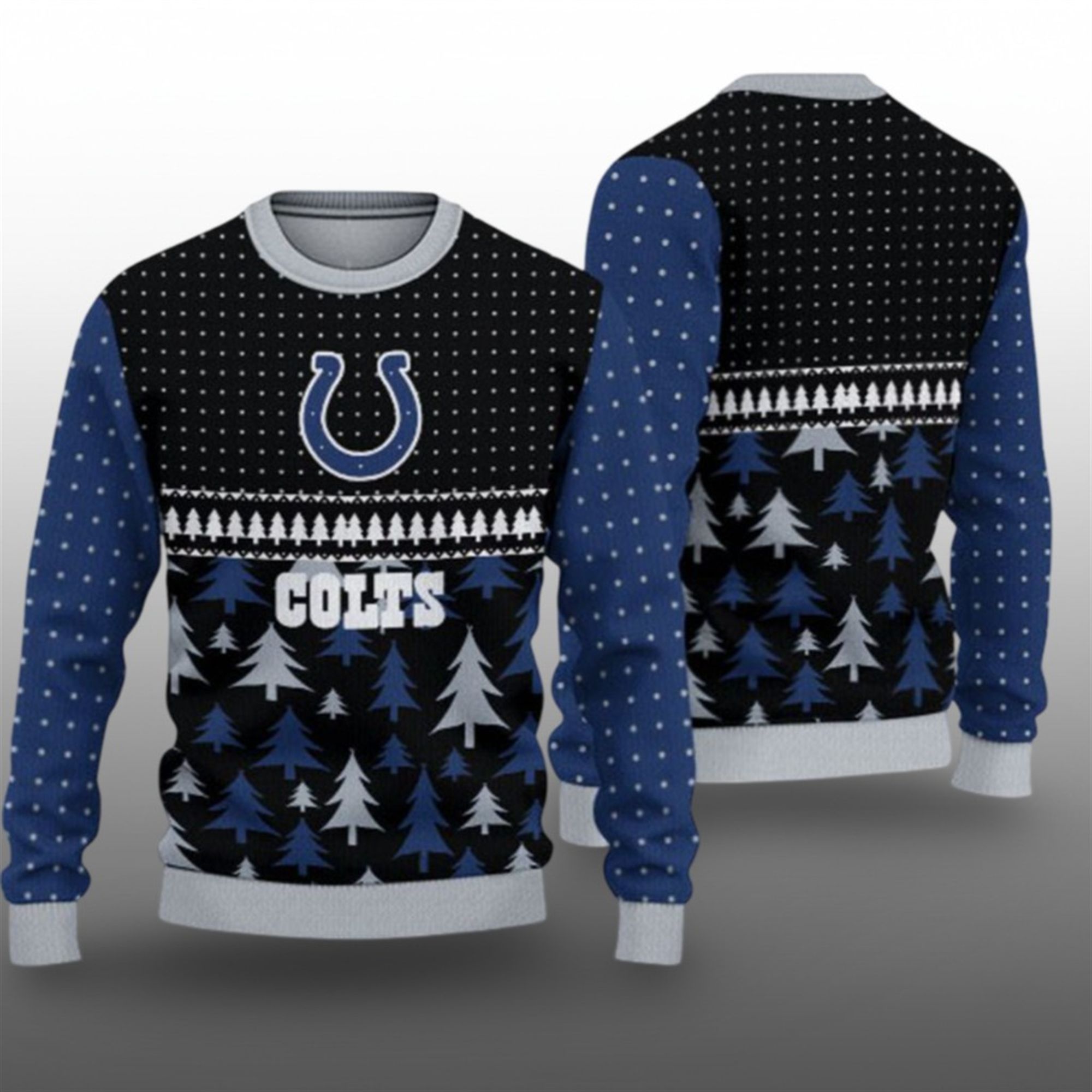 2025 Colts Ugly Christmas Sweater - Grishko.com