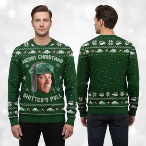 Alternative view of 2025 Cousin Eddie Christmas Vacation Ugly Sweater