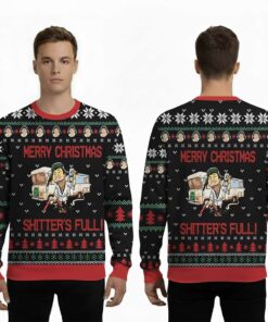 2025 Cousin Eddie Merry Christmas Shitters Full National Lampoons Vacation Ugly Sweater