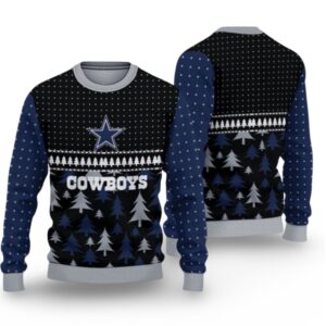 Alternative view of 2025 Cowboys Ugly Christmas Sweater - Grishko.com