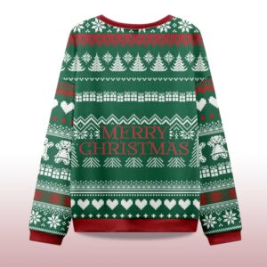 Alternative view of 2025 Cute Sushi Cat Christmas Ugly Sweater