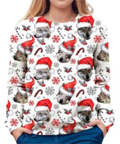 2025 Czechoslovakian Wolfdog Christmas Ugly Sweater