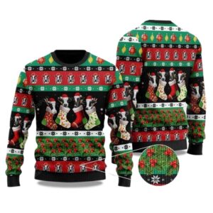 2025 Dairy Cow Christmas Ugly Sweater
