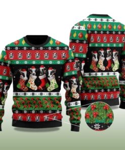 Alternative view of 2025 Dairy Cow Christmas Ugly Sweater