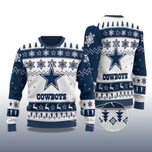 Alternative view of 2025 Dallas Cowboys Ugly Christmas Sweater