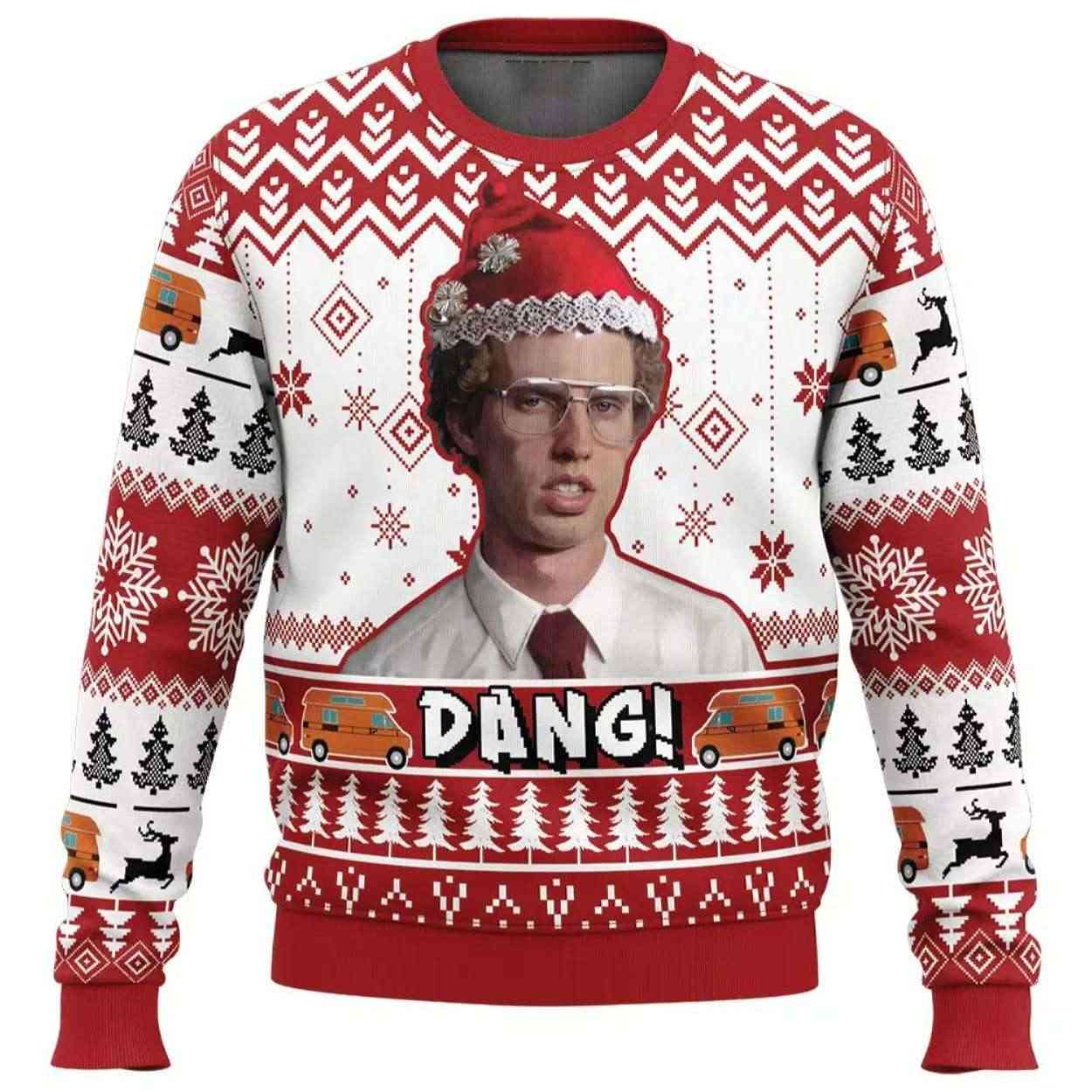 2025 Dang Napoleon Dynamite Ugly Sweater