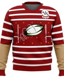 2025 David King Rugby Shirt Dead by Daylight Ugly Christmas Sweater