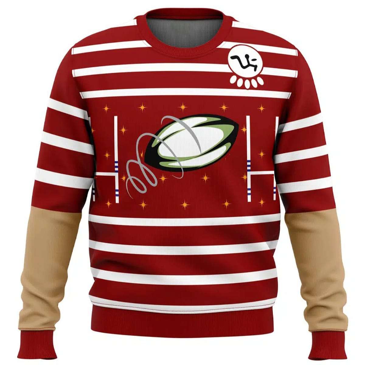 2025 David King Rugby Shirt Dead by Daylight Ugly Christmas Sweater