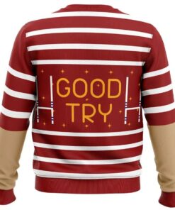 Alternative view of 2025 David King Rugby Shirt Dead by Daylight Ugly Christmas Sweater