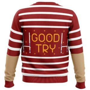 Alternative view of 2025 David King Rugby Shirt Dead by Daylight Ugly Christmas Sweater