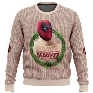 2025 Deadpool In Deadpool Ugly Christmas Sweater