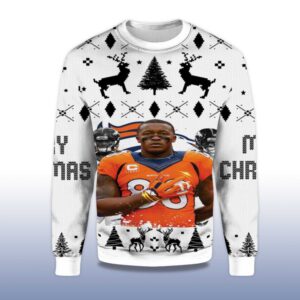 Alternative view of 2025 Demaryius Thomas Broncos Ugly Sweater