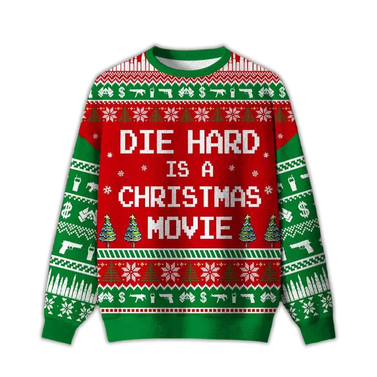 2025 Die Hard is a Christmas Movie Ugly Sweater