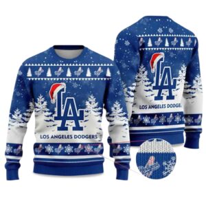 2025 Dodgers Special Christmas Ugly Christmas Sweater