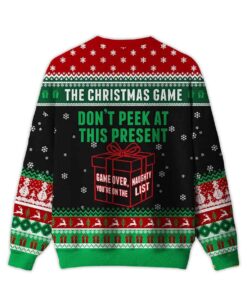 Alternative view of 2025 Don't Peek At This Present Ugly Christmas Sweater