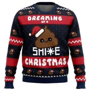 2025 Dreaming Christmas Shite Christmas Ugly Christmas Sweater