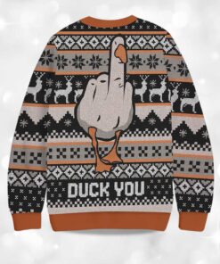Alternative view of 2025 Duck You Christmas Ugly Sweater