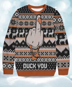 2025 Duck You Christmas Ugly Sweater
