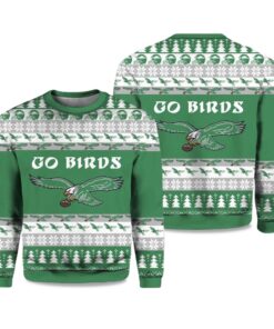 2025 Eagles Go Birds Christmas Ugly Sweater
