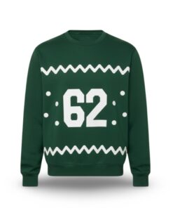 Alternative view of 2025 Eagles Jason Kelce Ugly Christmas Sweater 
