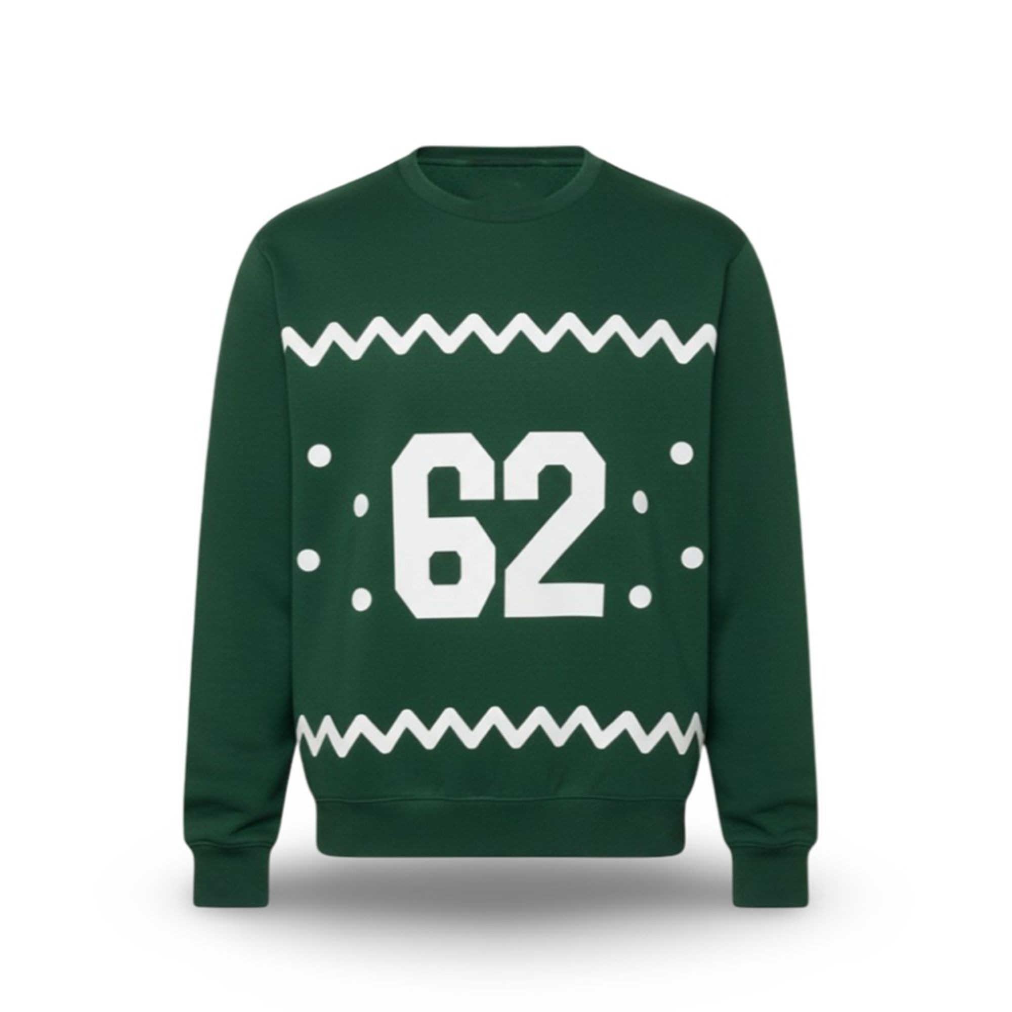 Alternative view of 2025 Eagles Jason Kelce Ugly Christmas Sweater - Grishko.com