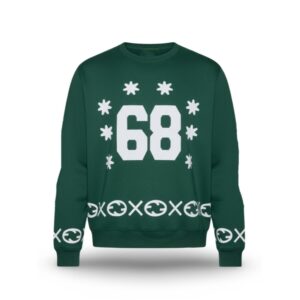 Alternative view of 2025 Eagles Jordan Mailata Ugly Christmas Sweater - Grishko.com