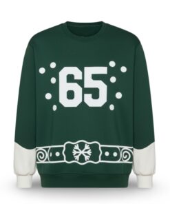 Alternative view of 2025 Eagles Lane Johnson Ugly Christmas Sweater 